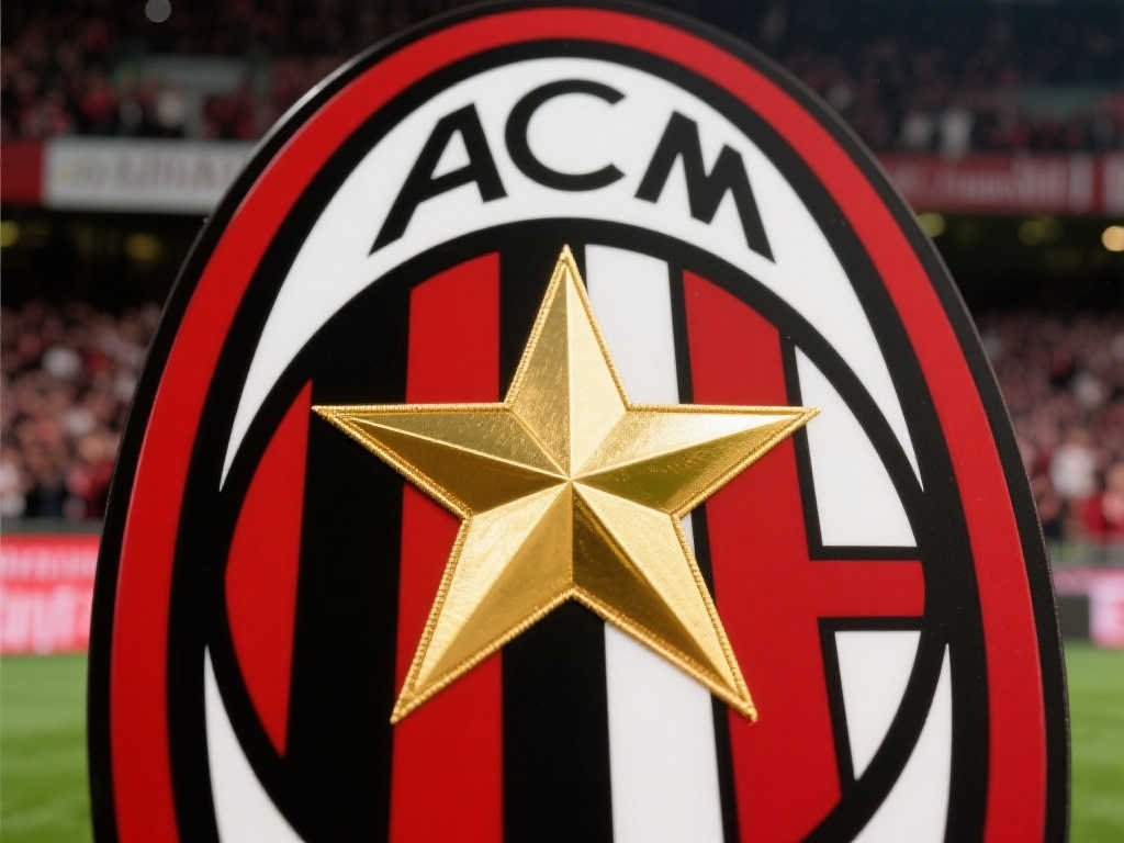 米兰队徽中的星光象征